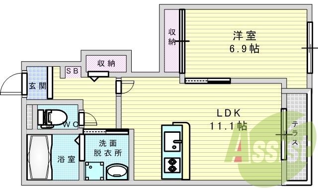 間取図