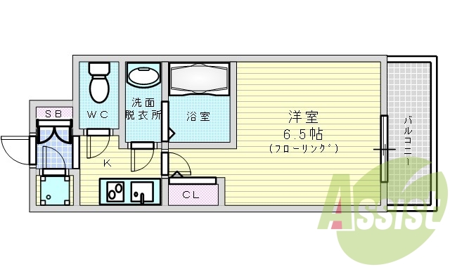 11階の間取り図