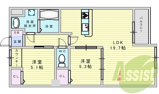 間取図