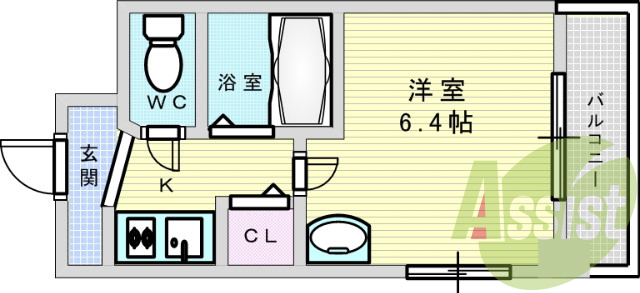 3階の間取り図