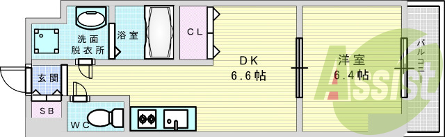 3階の間取り図