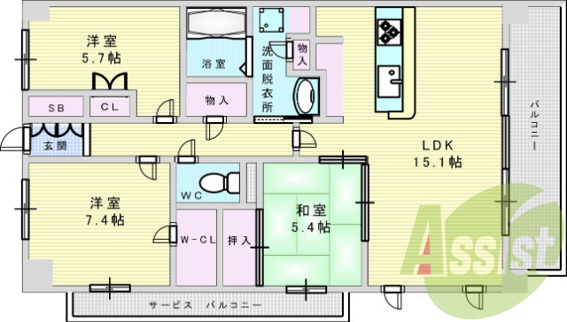 間取図
