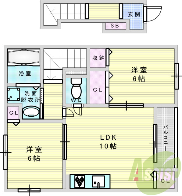 間取図