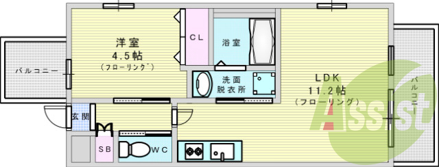 間取図