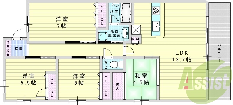 間取図