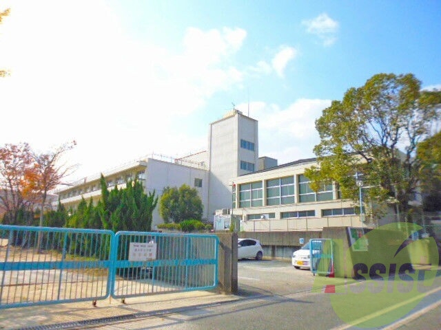 豊川南小学校 613m 豊川南小学校 613m