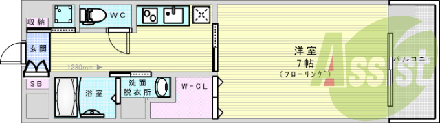 11階の間取り図
