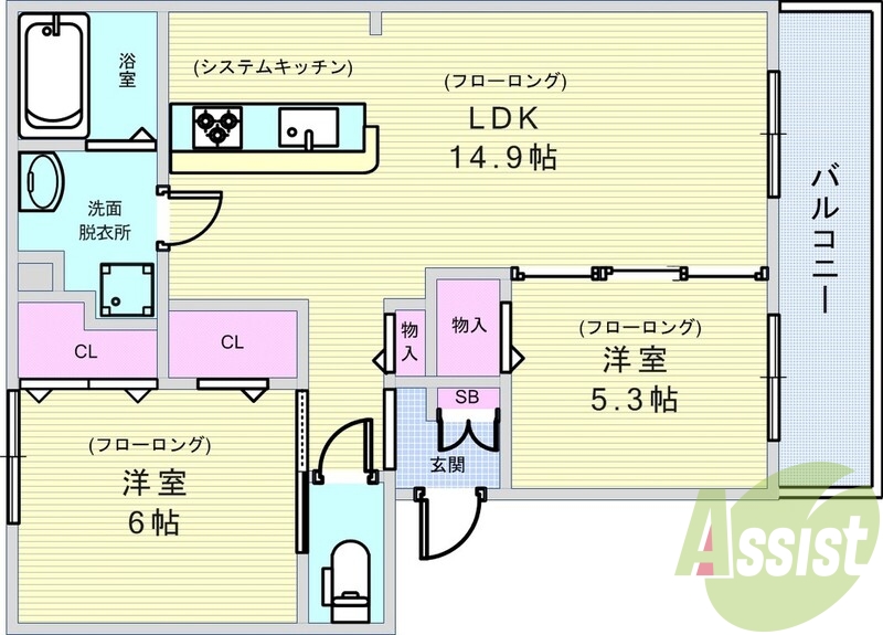間取図
