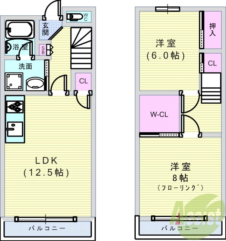 メゾネットタイプ