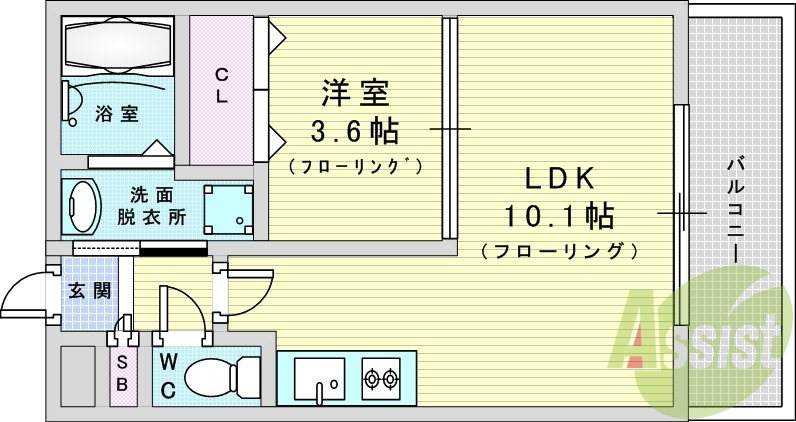 間取図