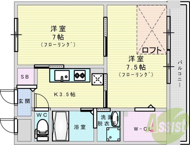 間取図