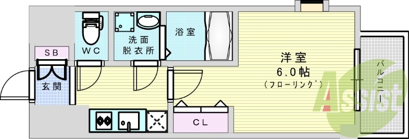 11階の間取り図