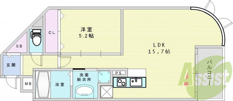 大阪市北区 大淀中。エルシアウメキタ