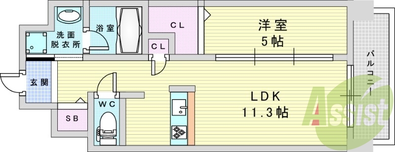 間取図