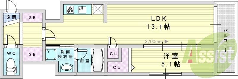 間取図