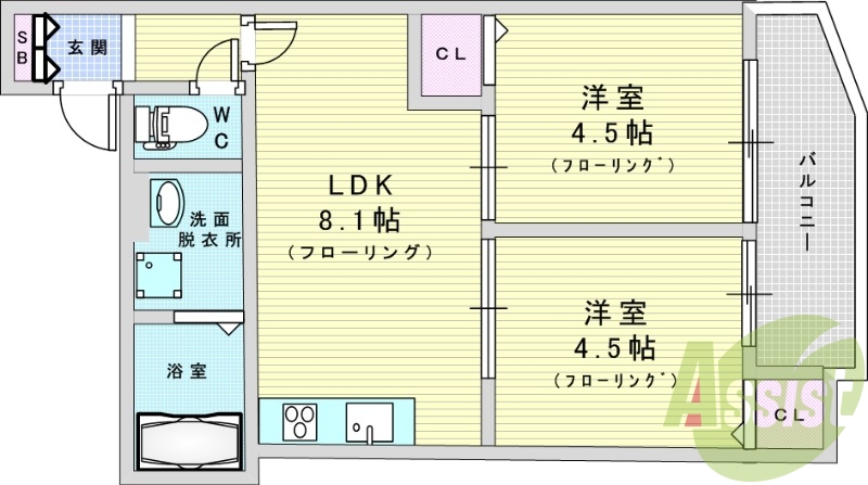 間取図