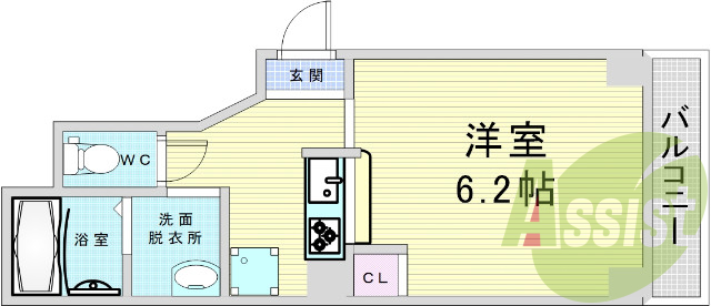 3階の間取り図