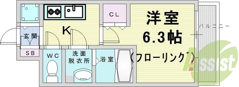 北区中津。エスリード梅田グランノース