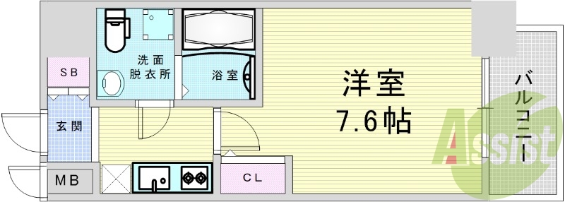 大阪市北区天神橋。コンフォリア扇町