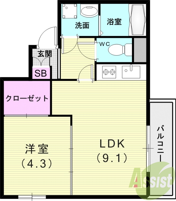間取図