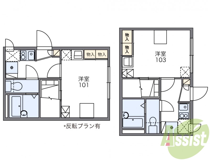 代表的な間取のため実際の間取とは異なる場合があります