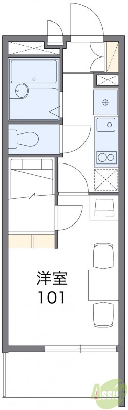 代表的な間取のため実際の間取とは異なる場合があります