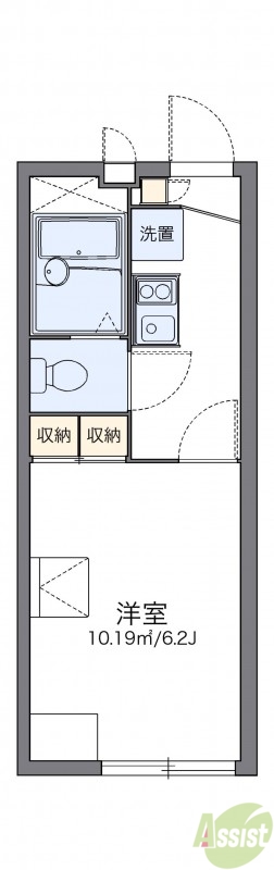 代表的な間取のため実際の間取とは異なる場合があります