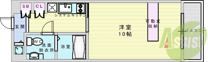 13階の間取り図