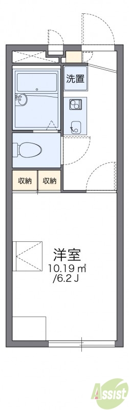 1階の間取り図