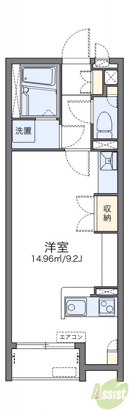 代表的な間取のため実際の間取とは異なる場合があります