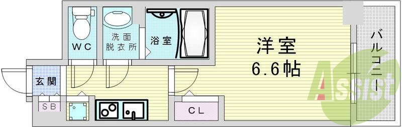 大阪市北区中津。プレサンス梅田北オール