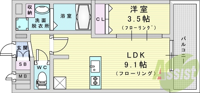 間取図