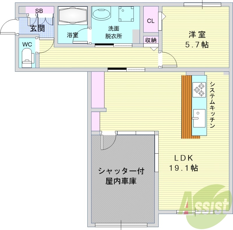 間取図