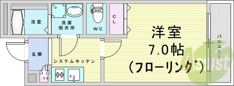 間取図