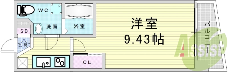 大阪市北区本庄東。SERENiTE天六西