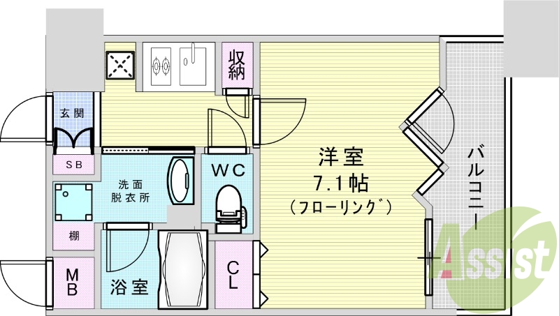 間取図