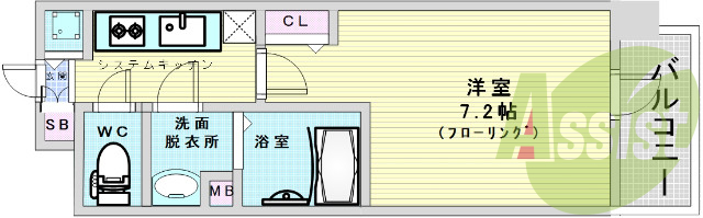 大阪市北区大淀中。