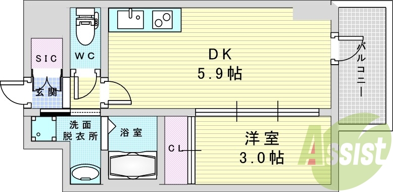 間取図