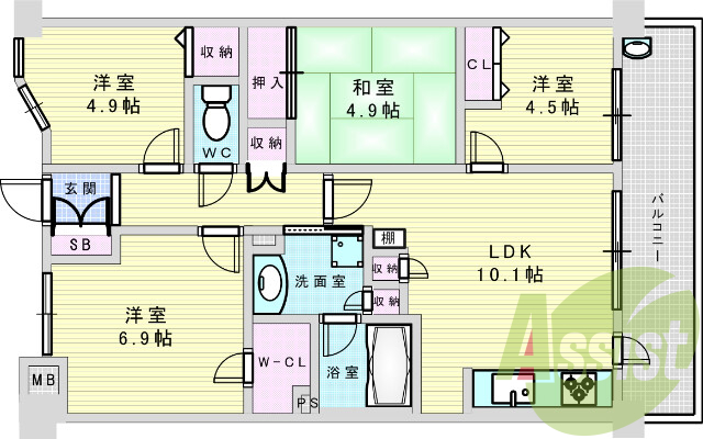 間取図