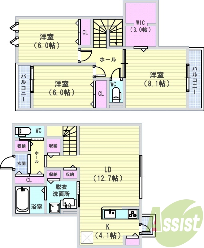間取図