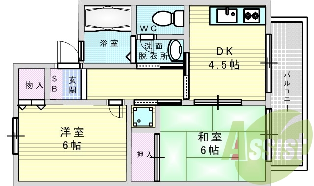 間取図