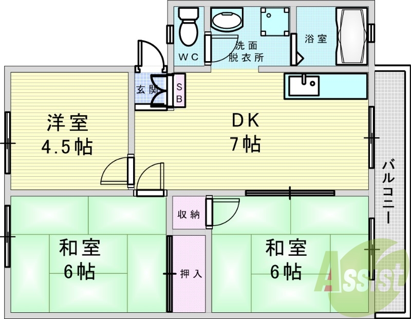 間取図