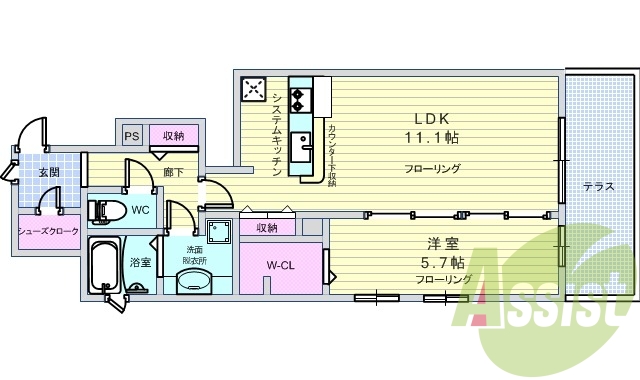 間取図