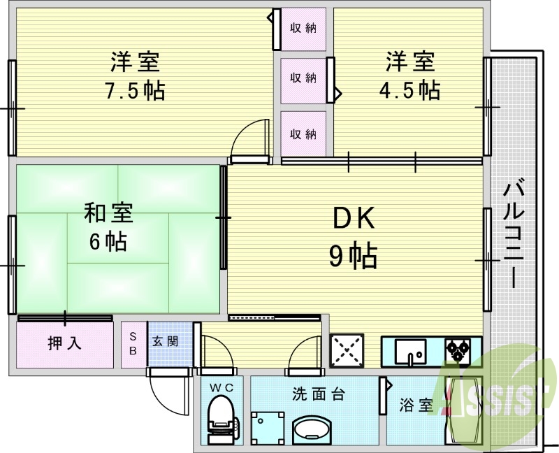 間取図