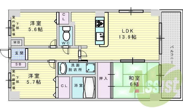 間取図