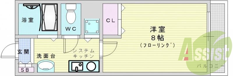 コンビニ、スーパー近く便利です！駐輪場もあります！