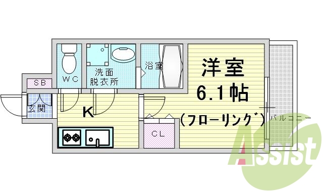 北区中津。エスリード梅田グランノース