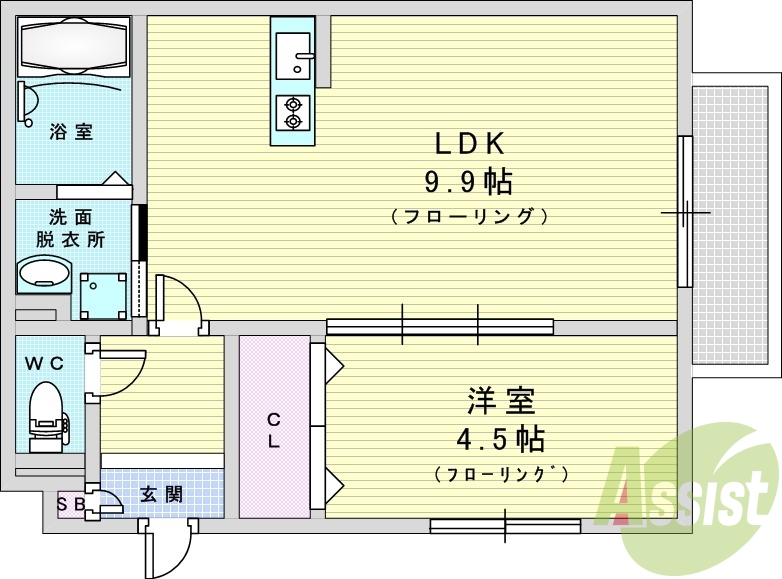 間取図