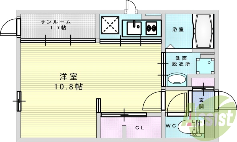 間取図