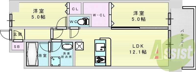 間取図